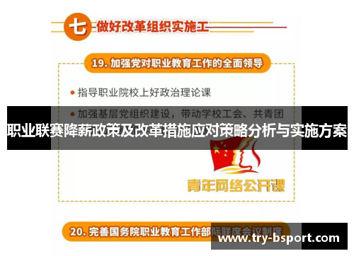 职业联赛降薪政策及改革措施应对策略分析与实施方案